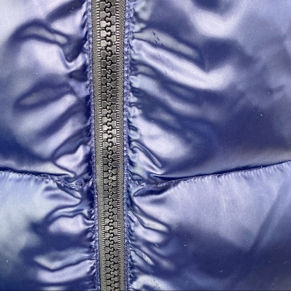 S13 Quilted Down Puffer Jacket Metallic Navy NWT Size XL Duck Down Feather - Picture 14 of 14